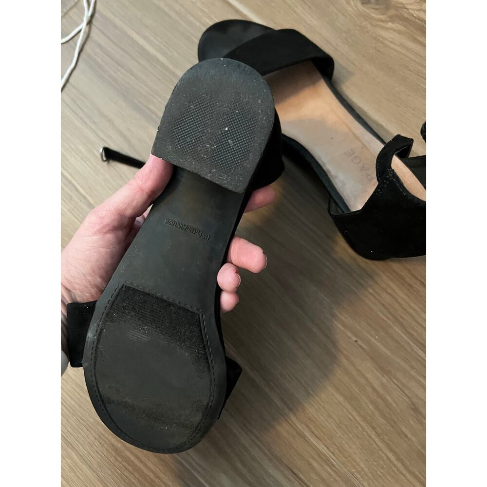 Rampage Mattie Black Sandals – Size 9 - Picture 3 of 5